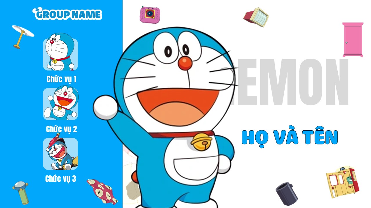 Powerpoint thuyết trình nhóm 04 Doraemon