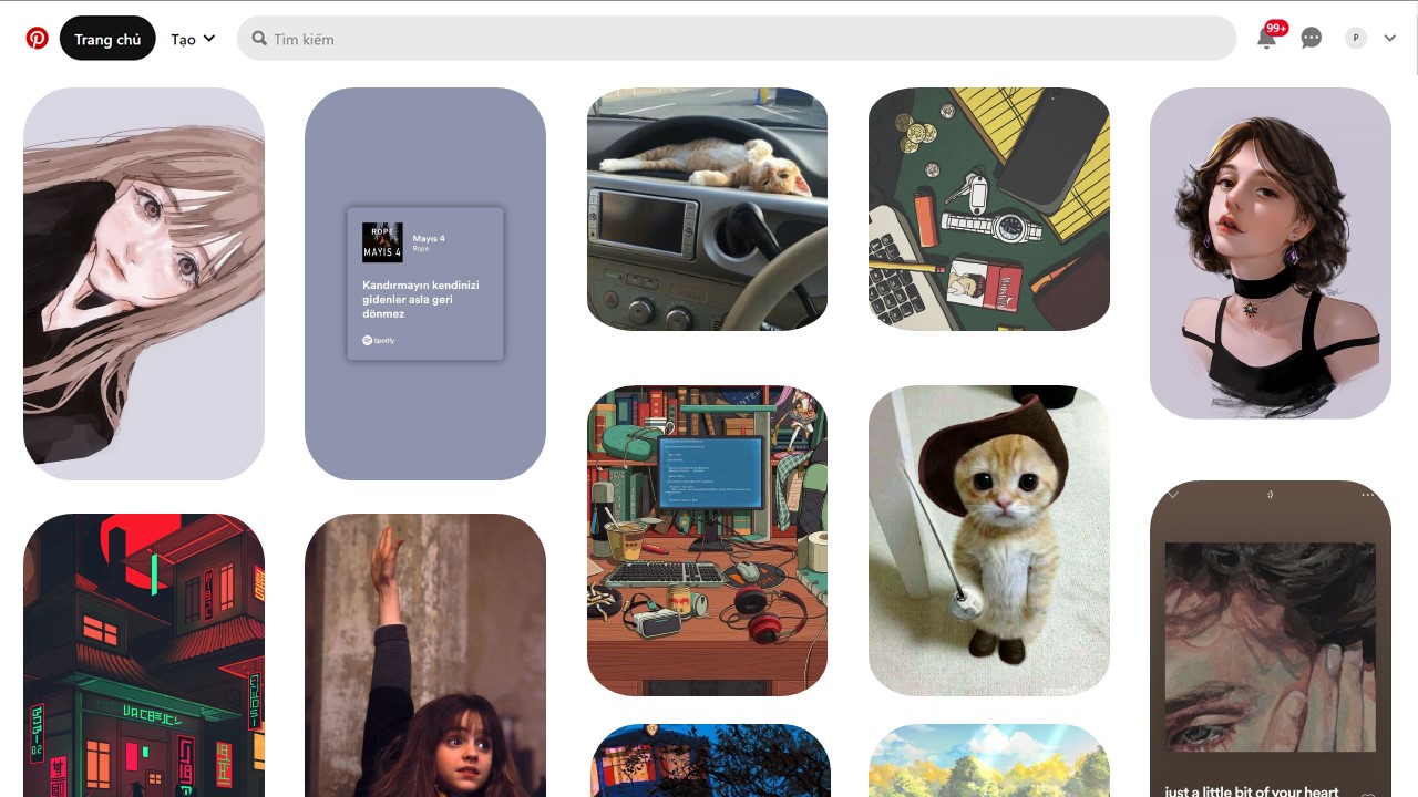 Powerpoint Trình chiếu ảnh Pinterest